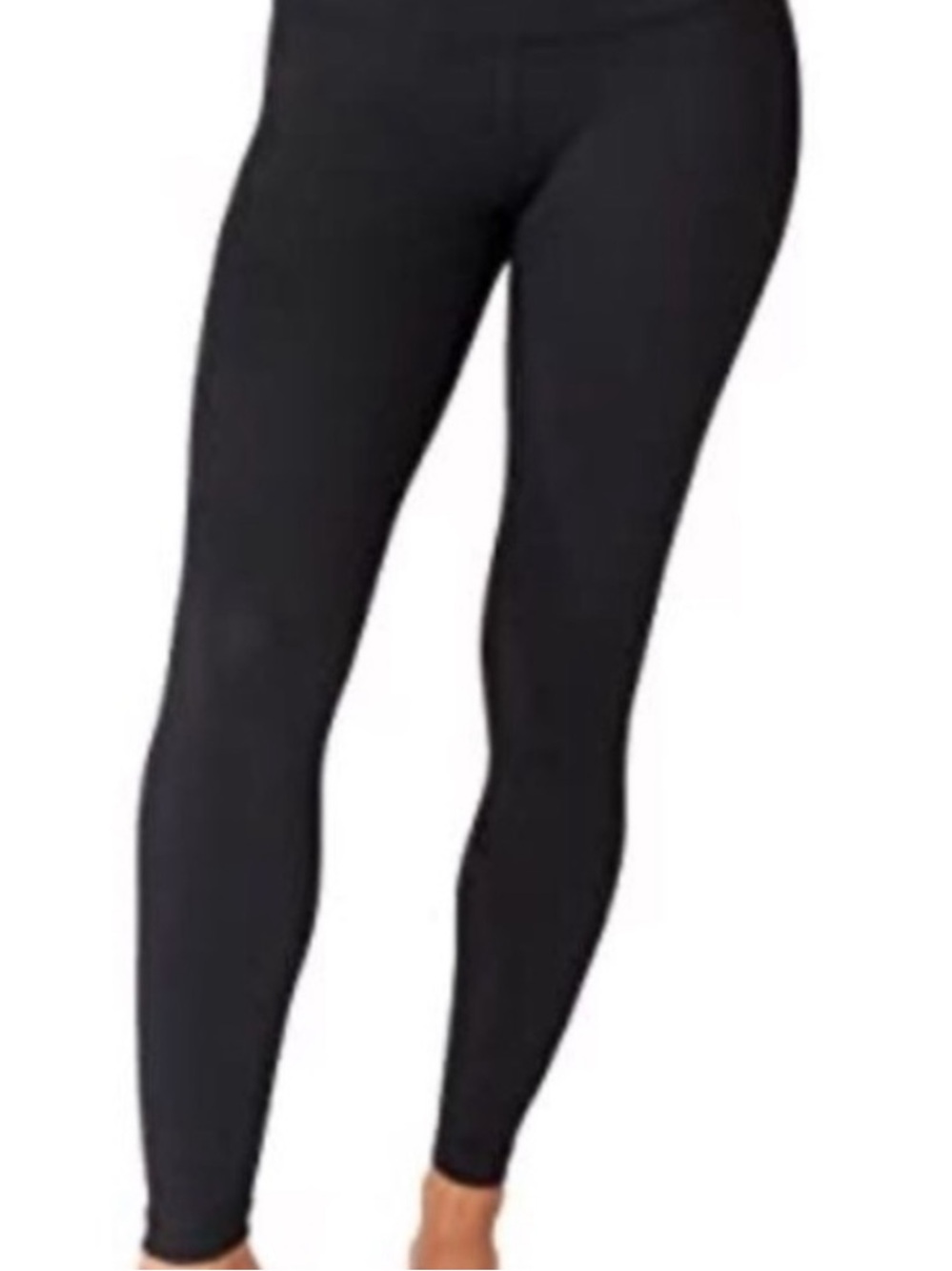 Velocity Black Leggings - Soft Stretch Bottoms